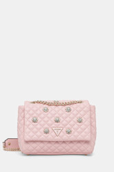 Kabelka Guess EVERLEE růžová barva, HWEG86 79210