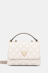 Kabelka Guess GIULLY bílá barva, HWQG96 73740