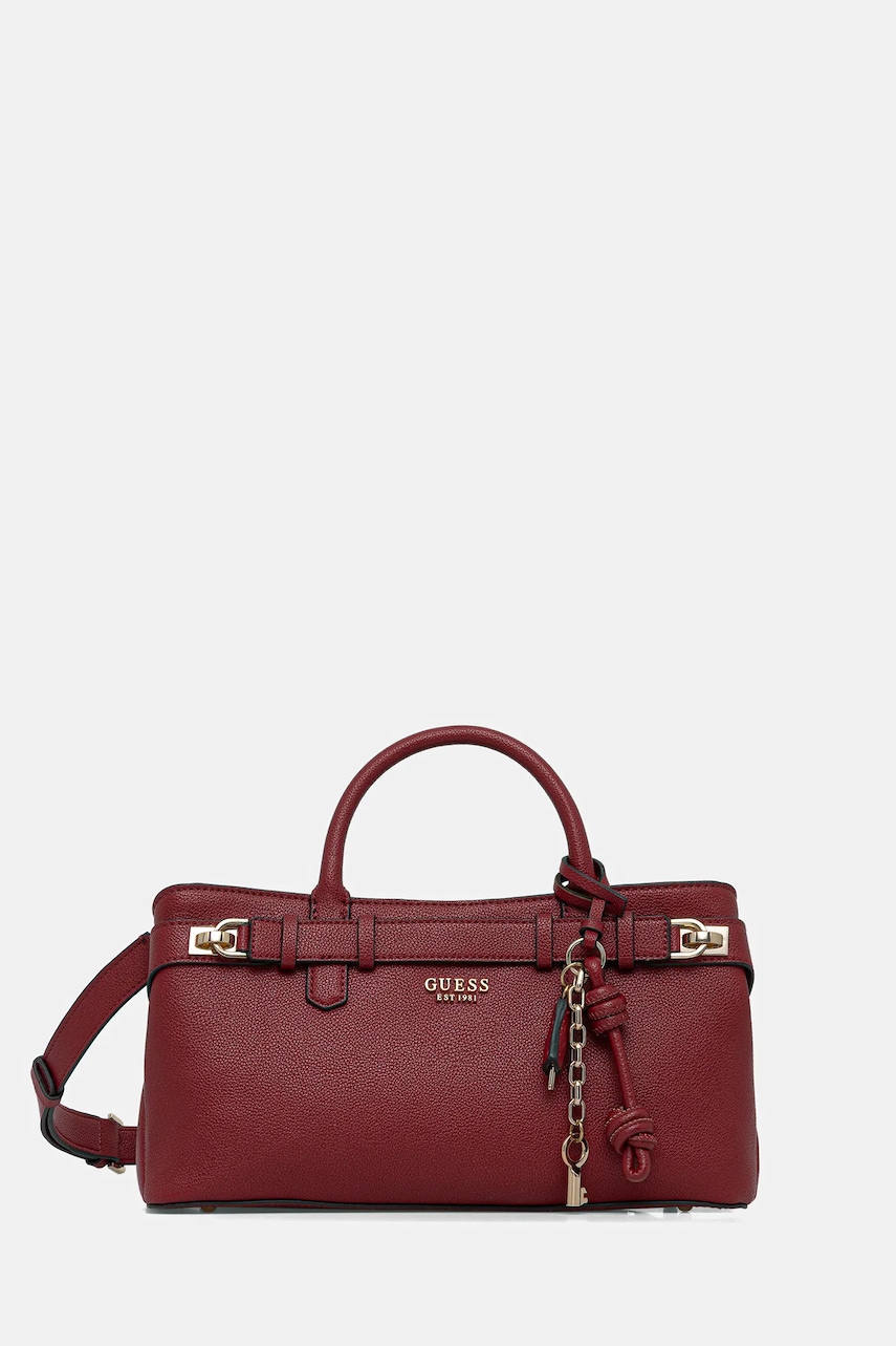 Kabelka Guess GREGORIA červená barva, HWBG85 46060
