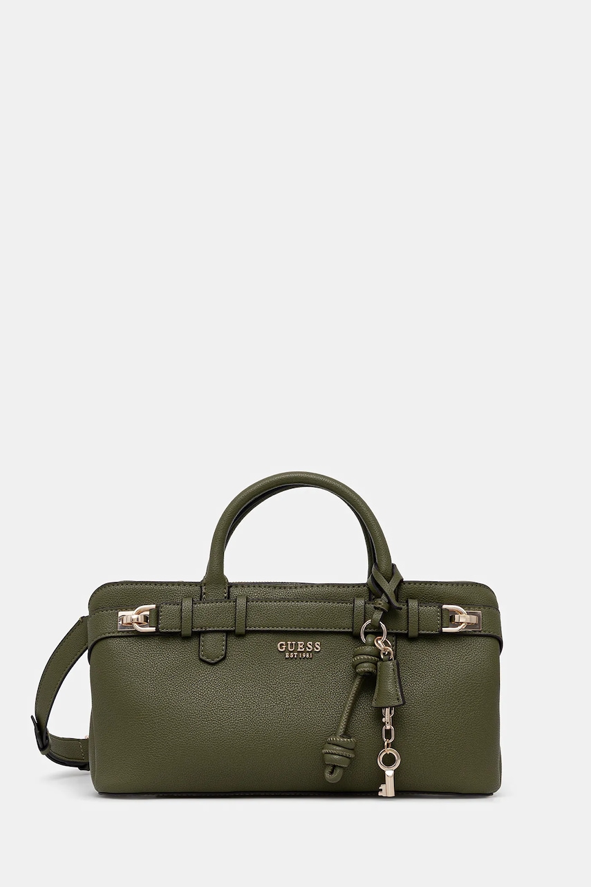 Kabelka Guess GREGORIA zelená barva, HWBG85 46060