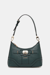 Kabelka Guess GREYSON zelená barva, HWBG92 06180