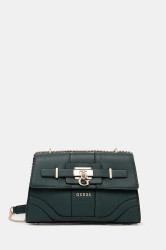 Kabelka Guess GREYSON zelená barva, HWBG92 06210