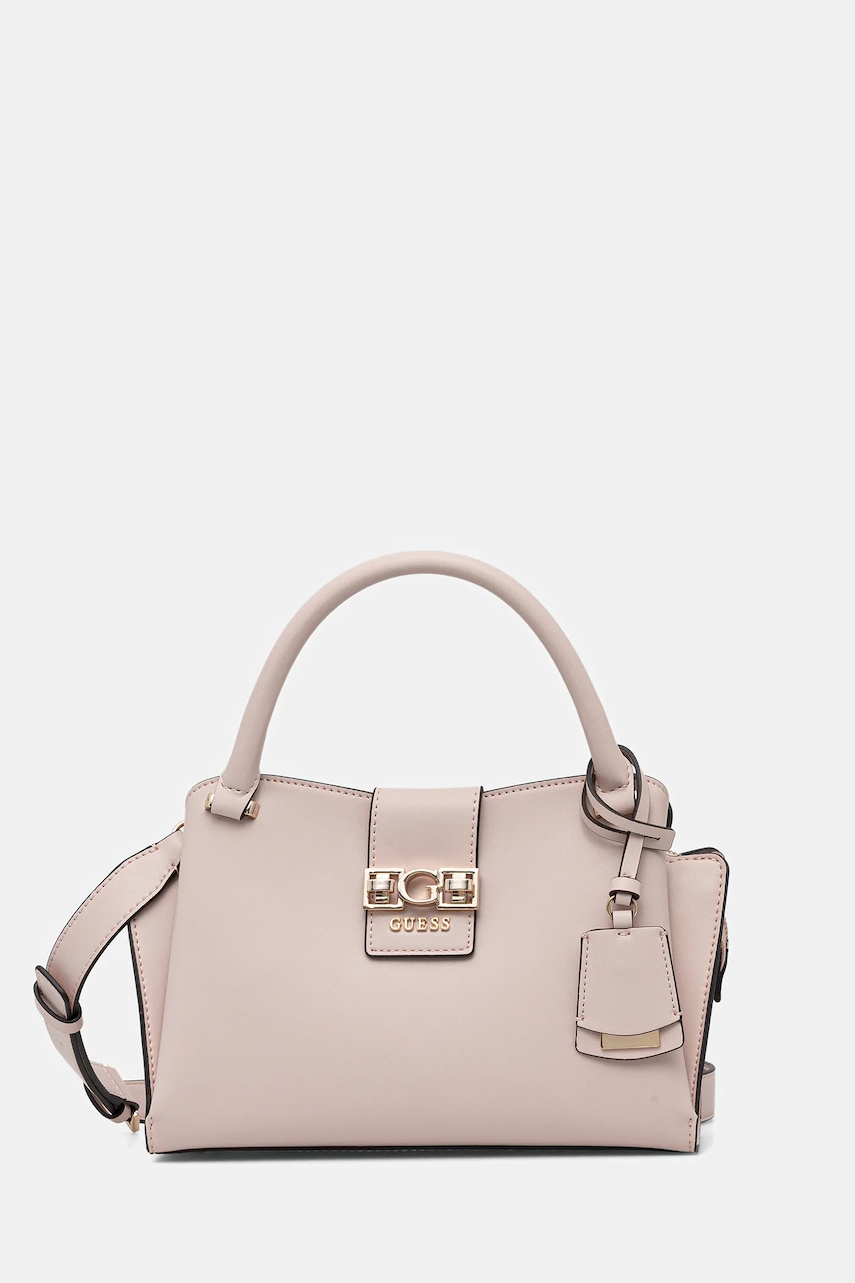 Kabelka Guess JANE růžová barva, HWVG98 91050