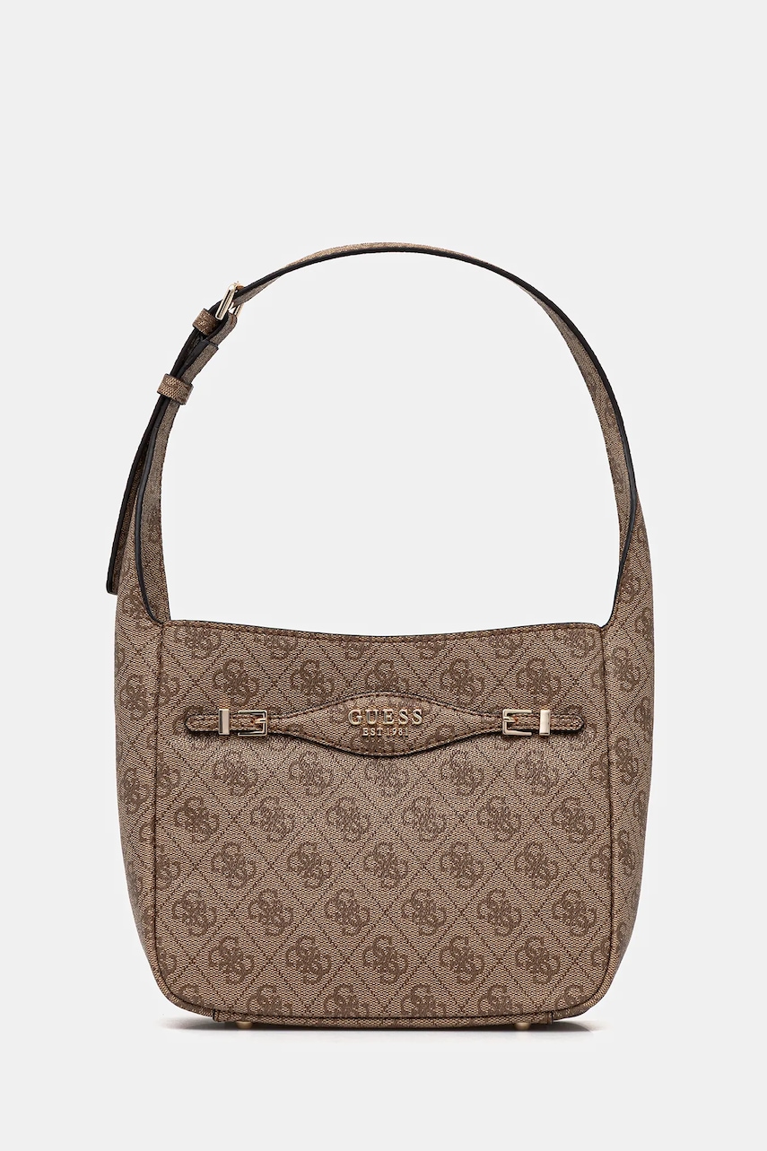Kabelka Guess KATYA béžová barva, HWSG96 52010