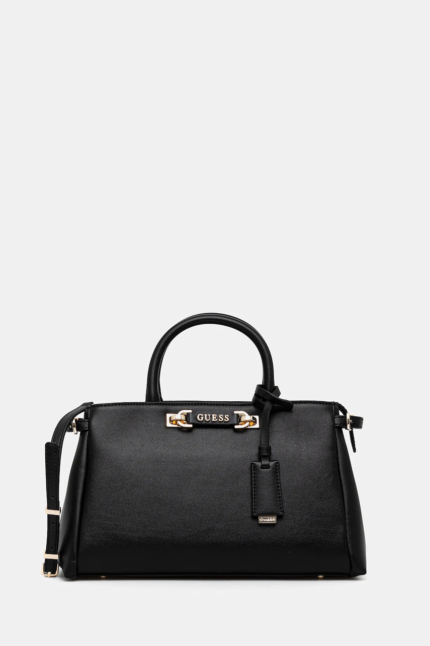 Kabelka Guess LEFIA černá barva, HWBG96 44060