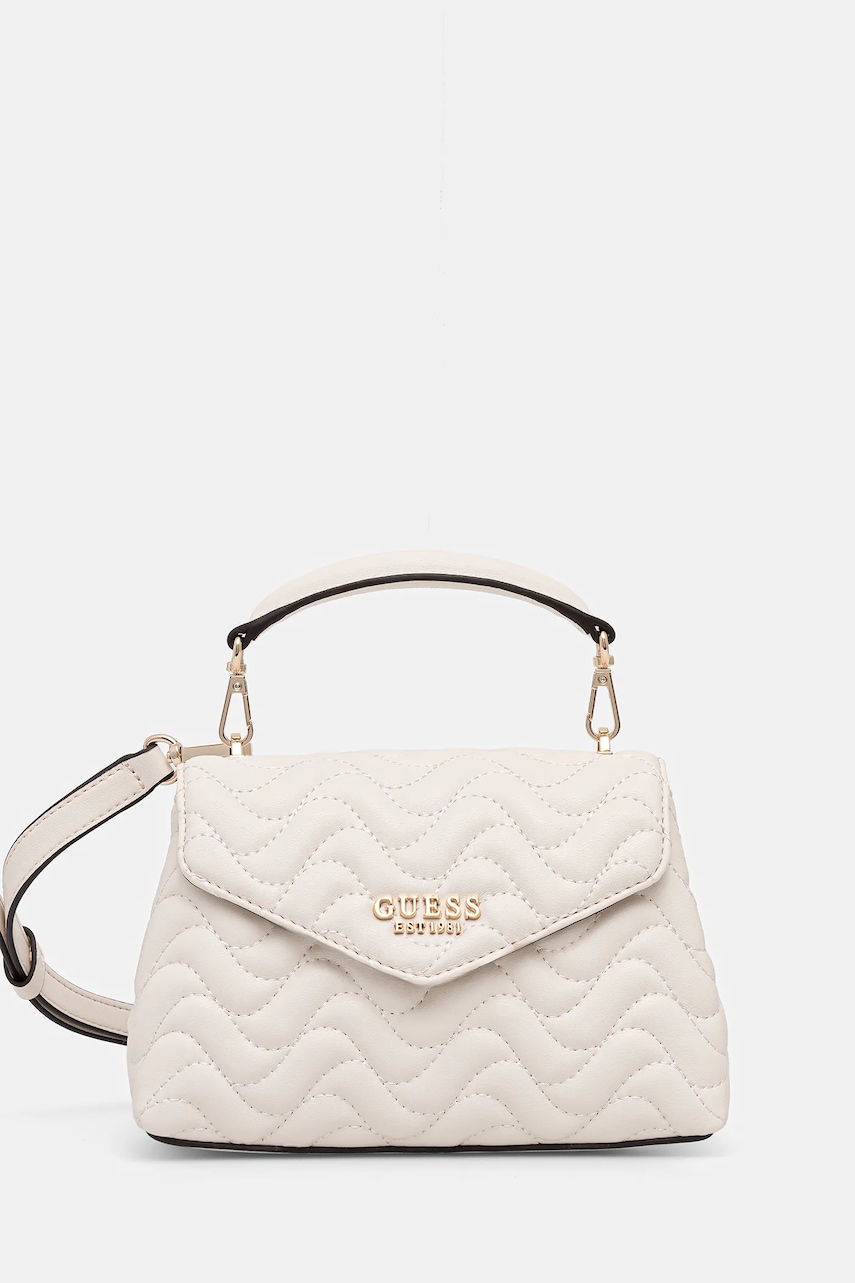 Kabelka Guess MELISANDRA béžová barva, HWQG96 53780