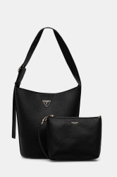 Kabelka Guess MERIDIAN černá barva, HWBG69 74040