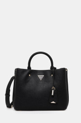 Kabelka Guess MERIDIAN černá barva, HWBG69 74060