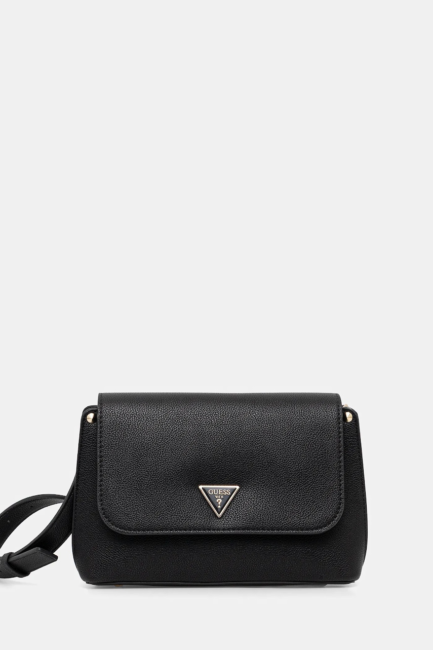 Kabelka Guess MERIDIAN černá barva, HWBG69 74200