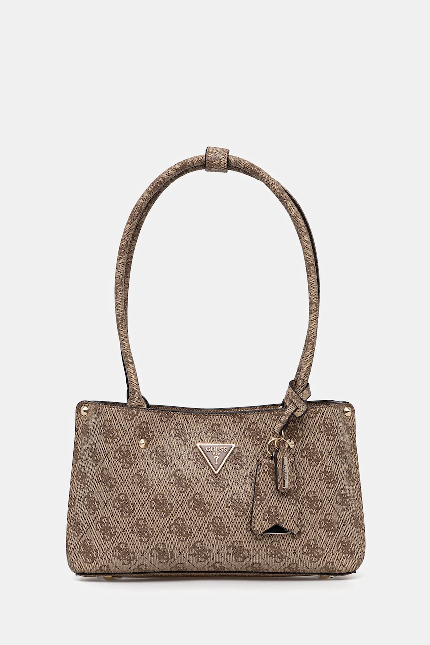 Kabelka Guess MERIDIAN hnědá barva, HWSG69 74090