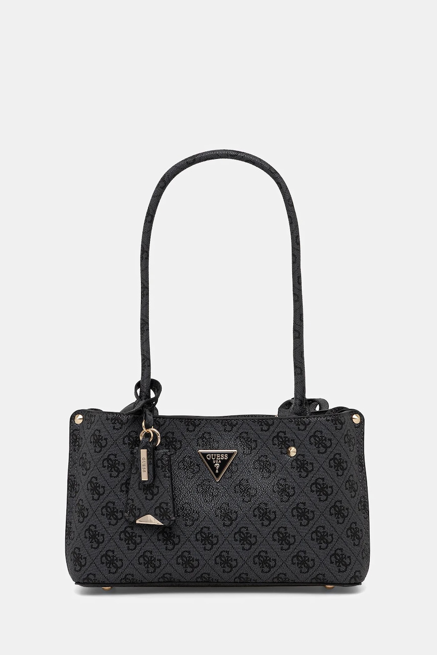 Kabelka Guess MERIDIAN šedá barva, HWSG69 74090