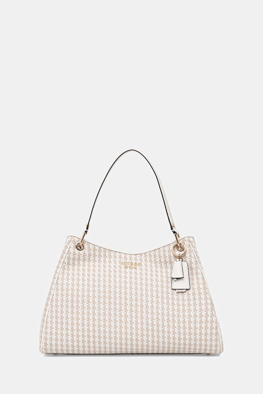 Kabelka Guess MIREMA bílá barva, HWWG96 31230