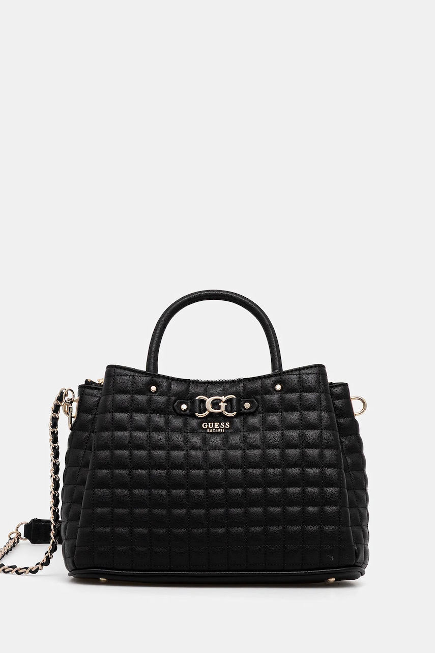 Kabelka Guess NADIRA černá barva, HWQG84 24060