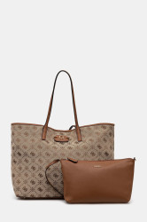 Kabelka Guess NEDA béžová barva, HWJP96 54240