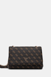 Kabelka Guess NOELLE hnědá barva, HWQG96 72210