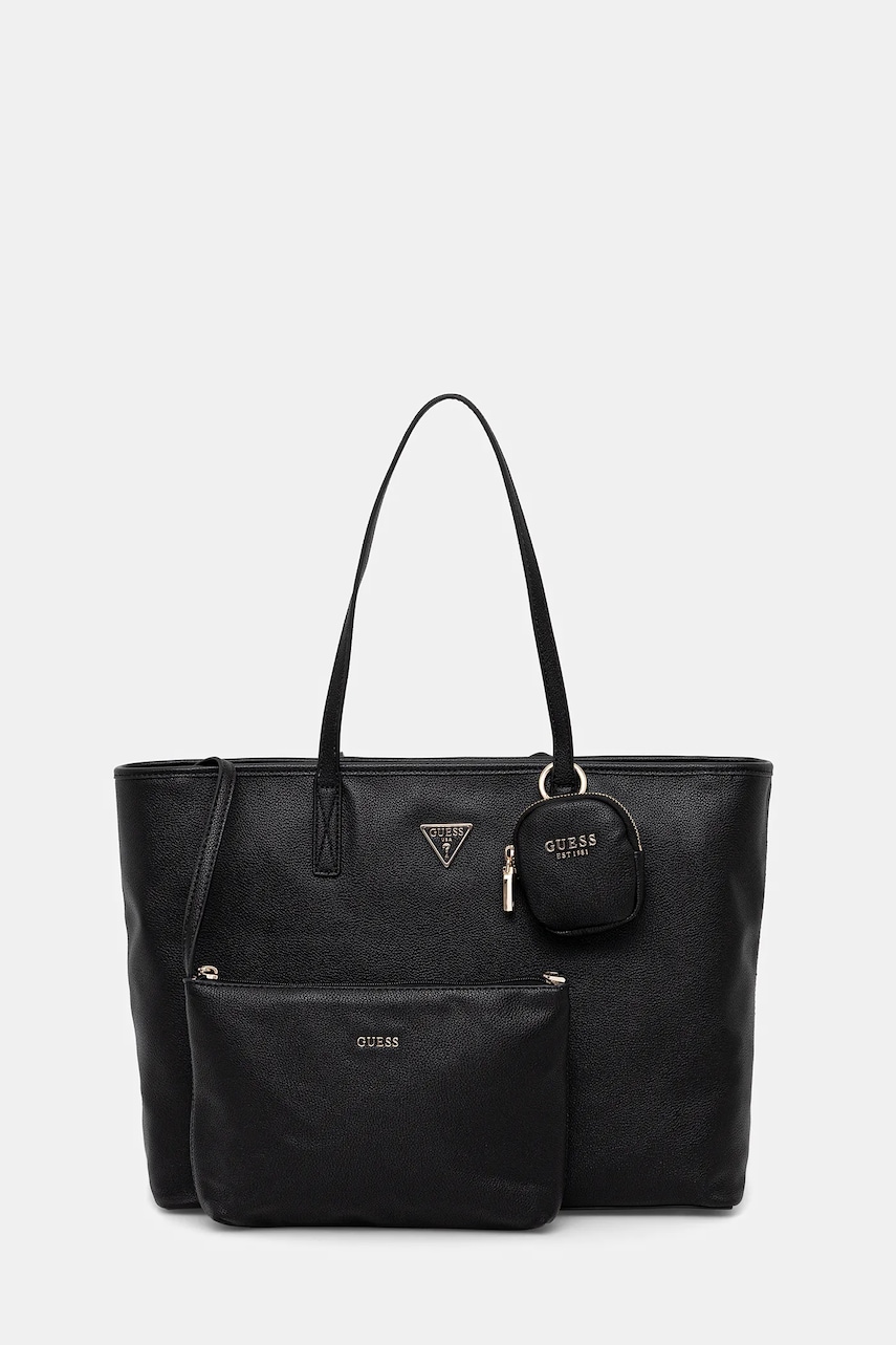 Kabelka Guess POWER PLAY černá barva, HWBG71 24240
