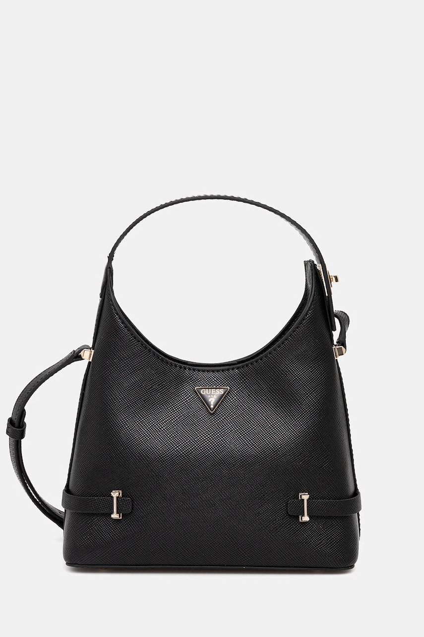 Kabelka Guess ROSALBA černá barva, HWZG96 57010