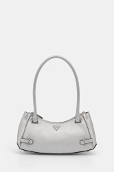 Kabelka Guess ROSALBA stříbrná barva, HWMY96 57170