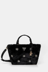 Kabelka Guess SHAIDA černá barva, HWWE81 43220