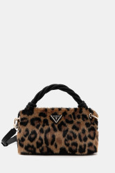 Kabelka Guess SHAIDA hnědá barva, HWLO81 43110