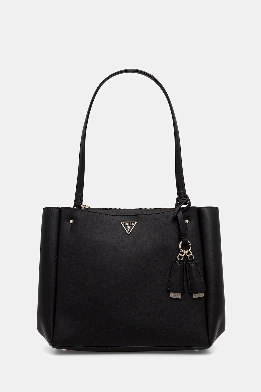 Kabelka Guess TALENT černá barva, HWNG96 69230