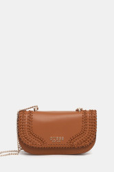 Kabelka Guess TATUM hnědá barva, HWNG96 67210