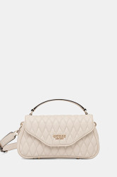 Kabelka Guess VALLA béžová barva, HWQG81 22200