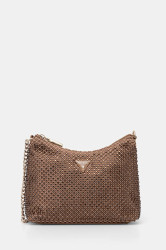 Kabelka Guess ZALINA hnědá barva, HWCE93 50170