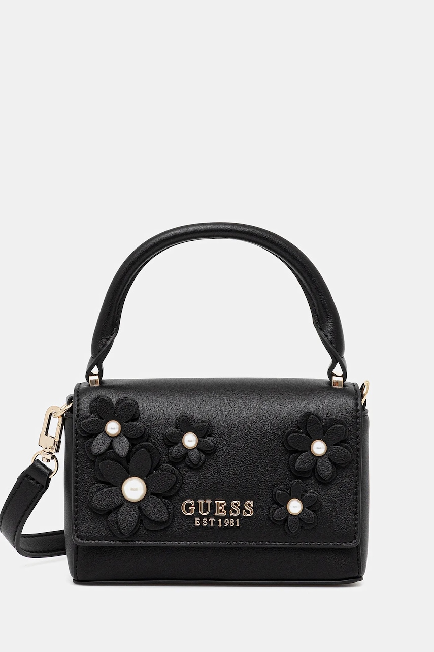 Kabelka Guess ZARIA černá barva, HWBG73 30780