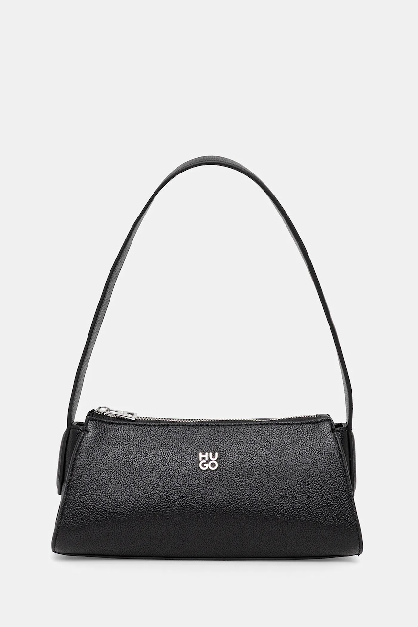 Kabelka HUGO Chris 2.0 Hobo černá barva, 50546985