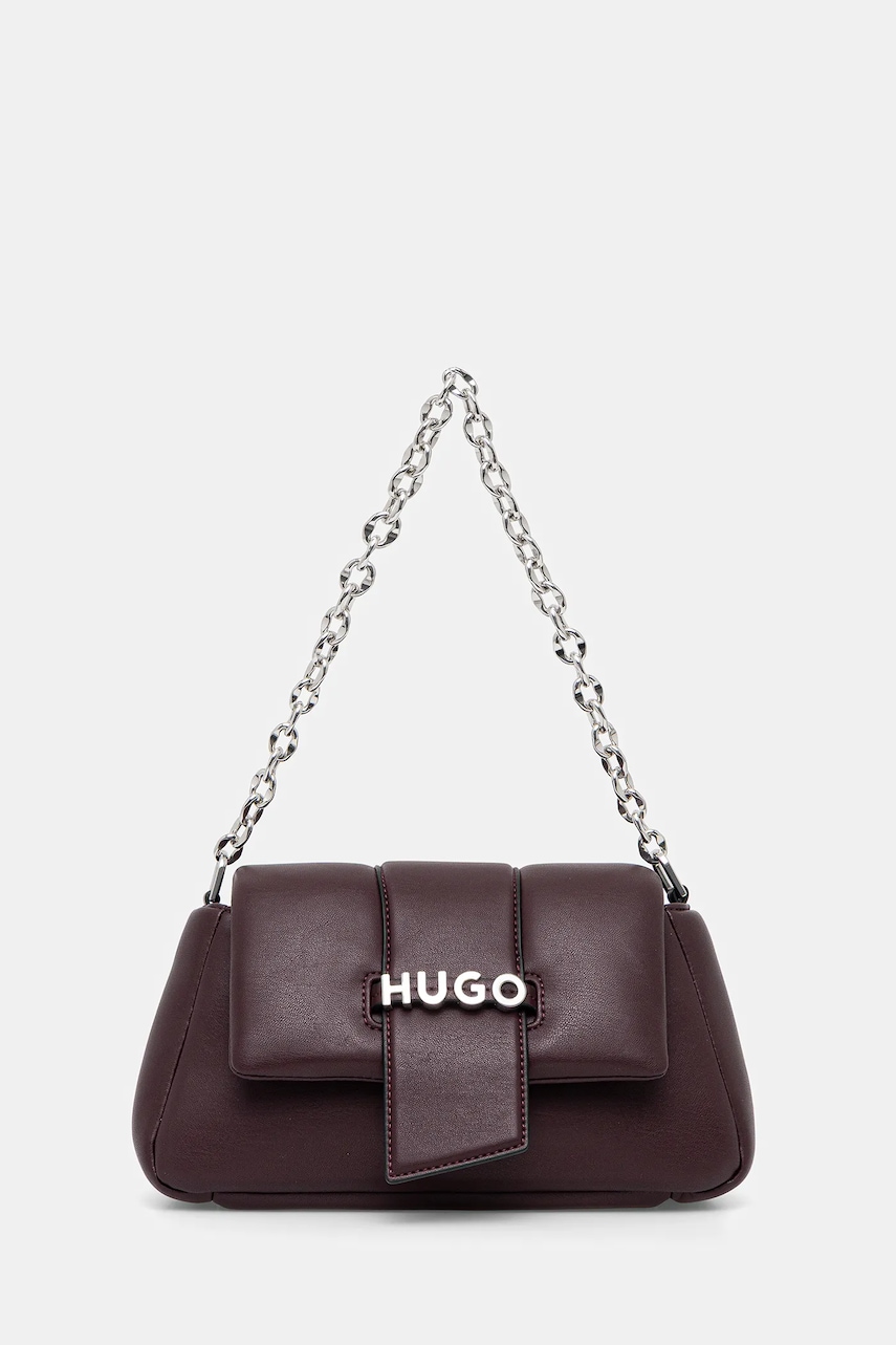 Kabelka HUGO Mel 2.0 PF Sh. Bag fialová barva, 50547445