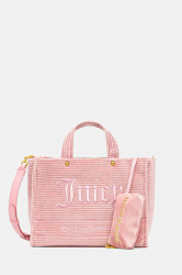 Kabelka Juicy Couture Iris Velvet růžová barva, BIJIR8941WC9