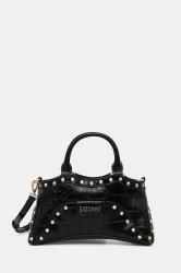 Kabelka Just Cavalli černá barva, 79RA4BF3 ZSB96