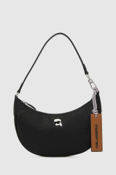 Kabelka Karl Lagerfeld IKON černá barva, A4W30007