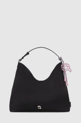 Kabelka Karl Lagerfeld IKON černá barva, A4W30013