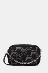 Kabelka Karl Lagerfeld IKON černá barva, A4W30254