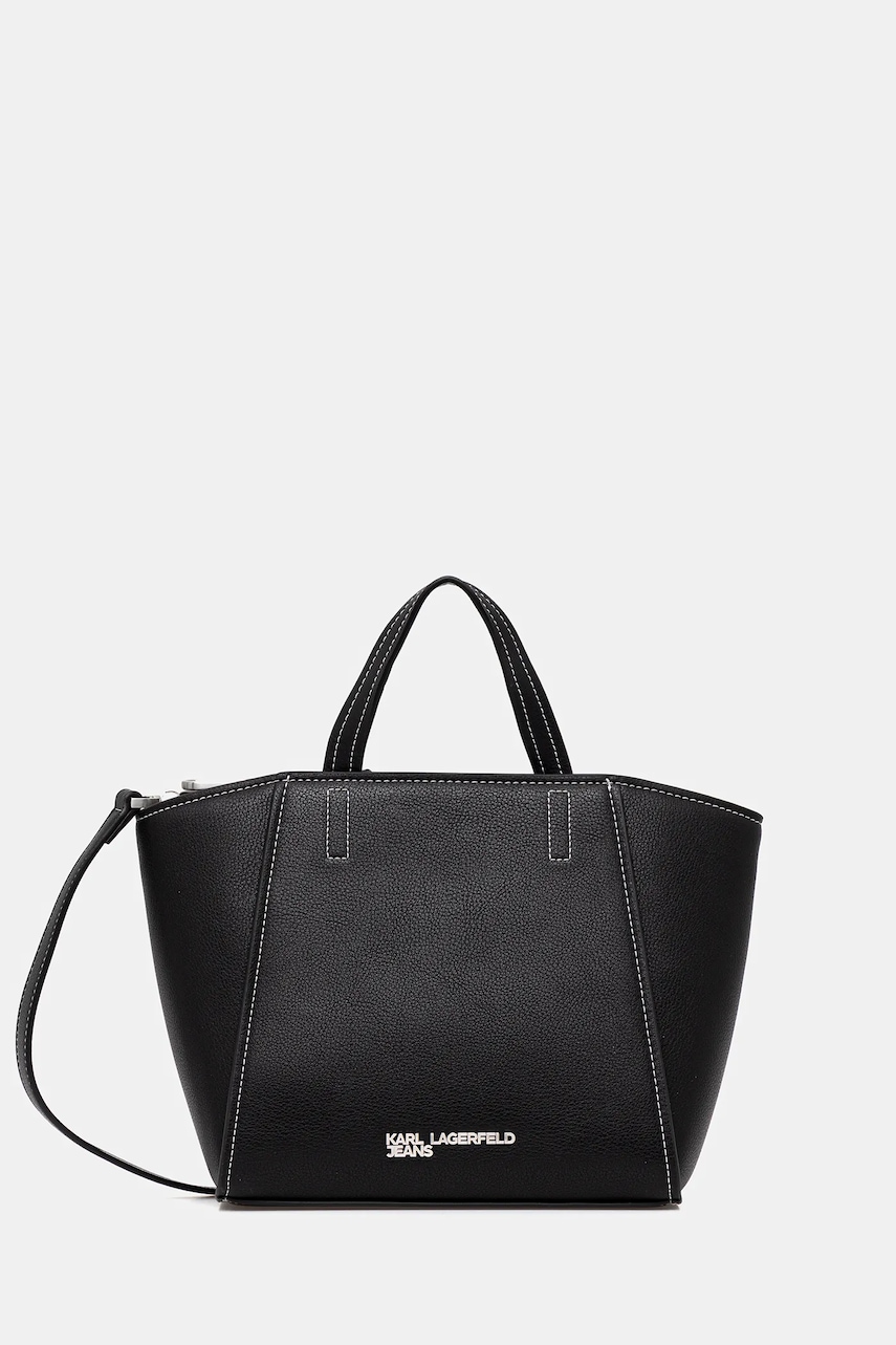 Kabelka Karl Lagerfeld Jeans černá barva, A3W30008