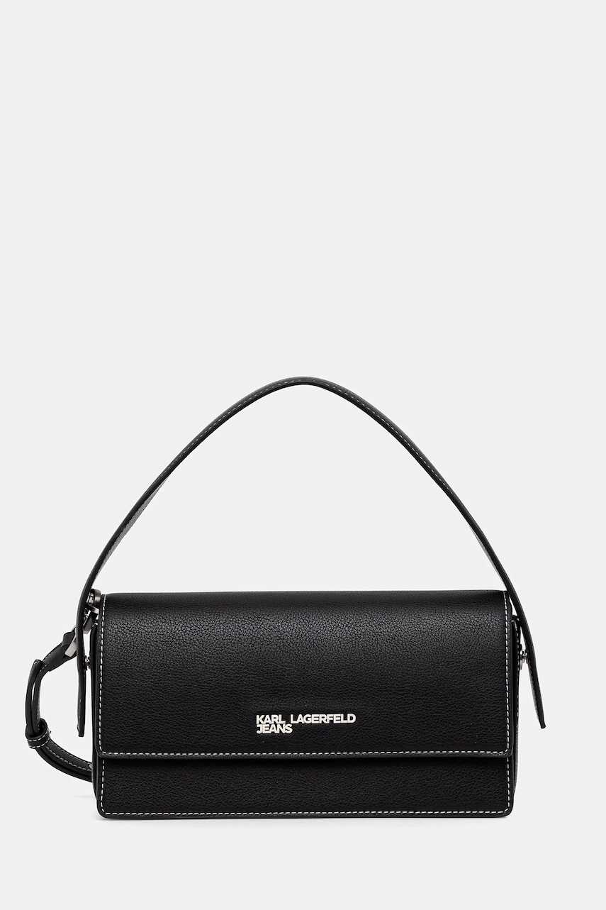 Kabelka Karl Lagerfeld Jeans černá barva, A3W30010