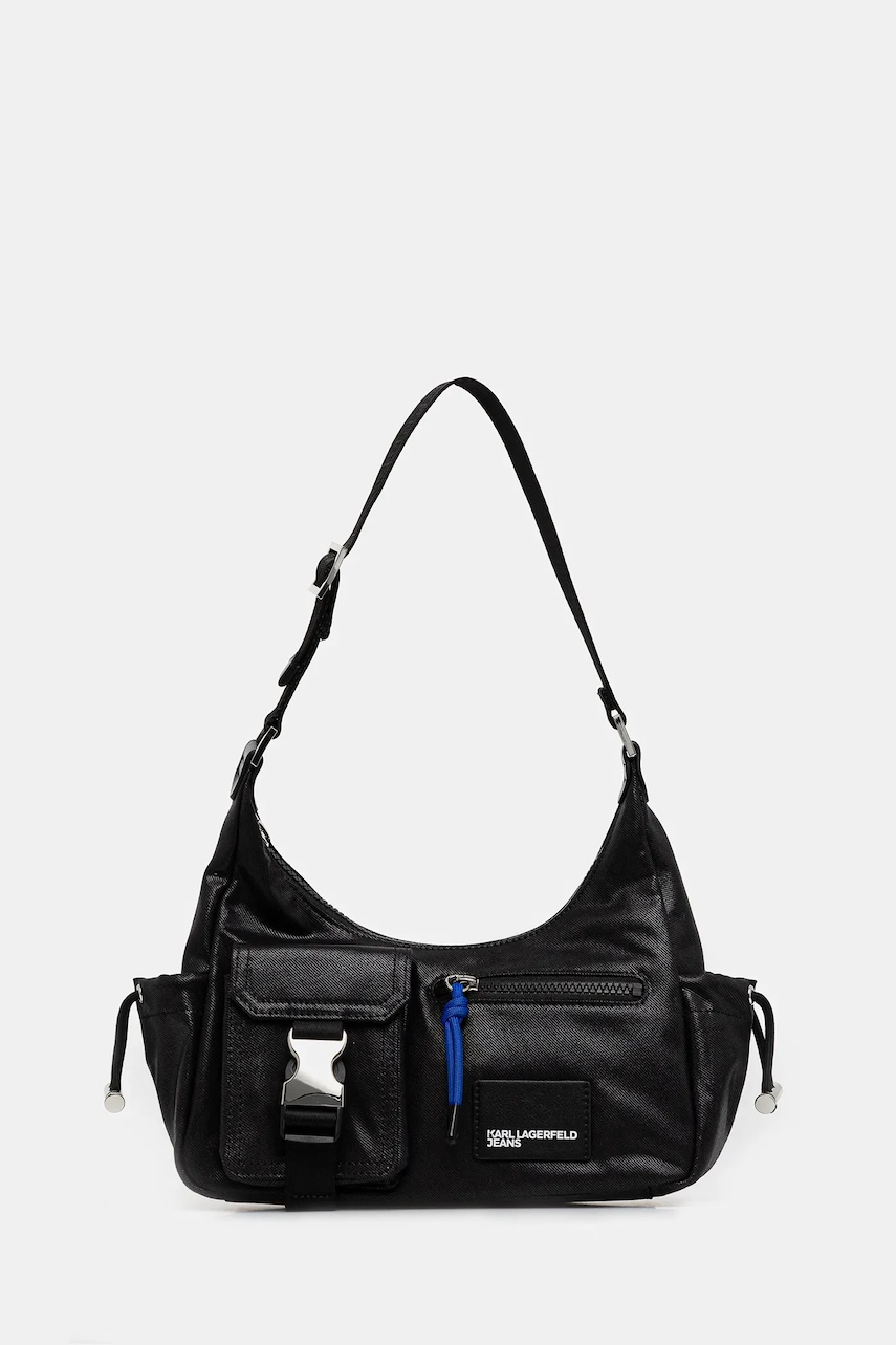 Kabelka Karl Lagerfeld Jeans černá barva, A3W30225