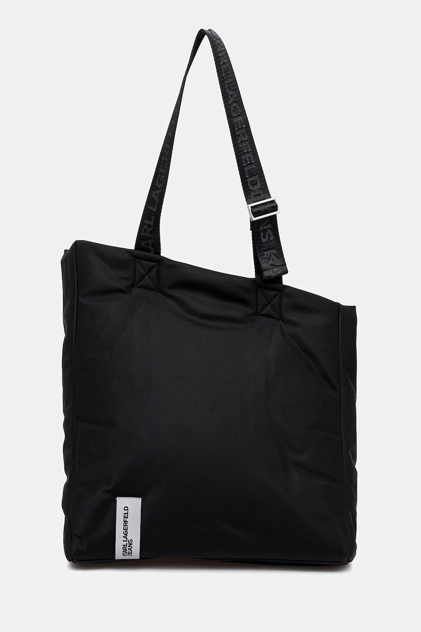 Kabelka Karl Lagerfeld Jeans černá barva, A4W30178