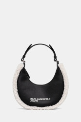 Kabelka Karl Lagerfeld Jeans černá barva, A4W30229