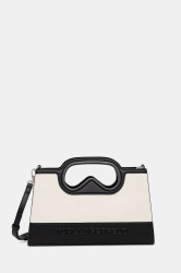 Kabelka Karl Lagerfeld K/AVIATOR bílá barva, A4W30283