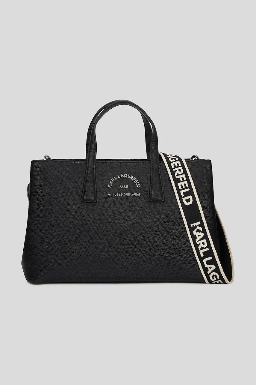 Kabelka Karl Lagerfeld K/RSG černá barva, A3W30315