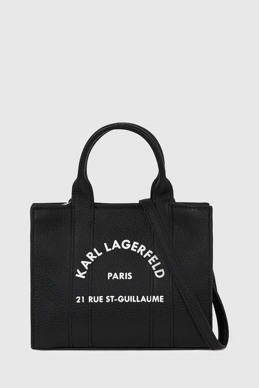 Kabelka Karl Lagerfeld K/RSG černá barva, A4W30266
