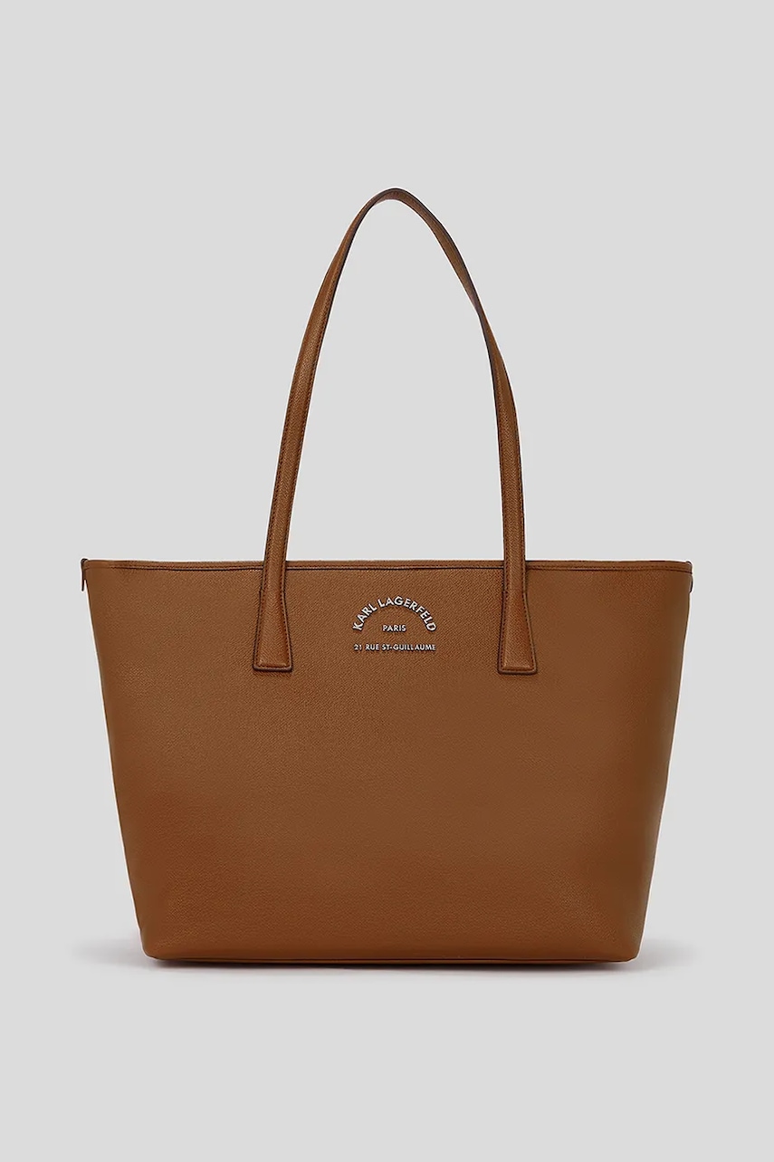 Kabelka Karl Lagerfeld K/RSG hnědá barva, A3W30314