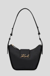Kabelka Karl Lagerfeld K/SIGNATURE černá barva, A3W30046