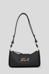 Kabelka Karl Lagerfeld K/SIGNATURE černá barva, A3W30290
