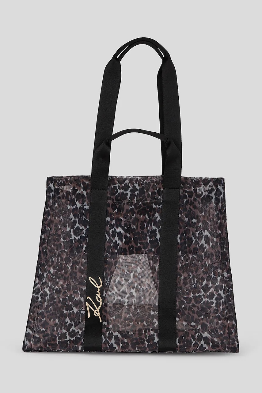 Kabelka Karl Lagerfeld K/SIGNATURE černá barva, A3W46035