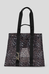 Kabelka Karl Lagerfeld K/SIGNATURE černá barva, A3W46035