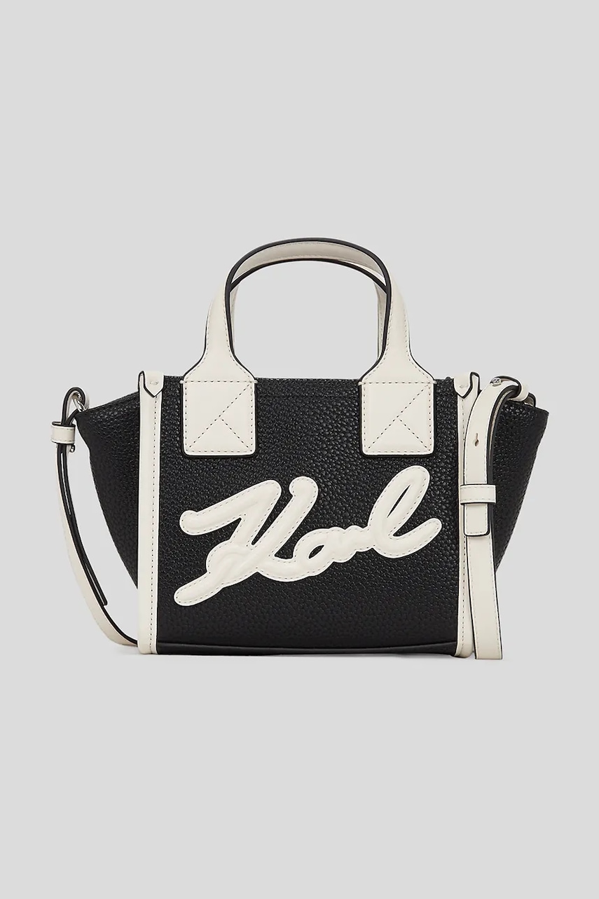 Kabelka Karl Lagerfeld K/SKUARE černá barva, A3W30028